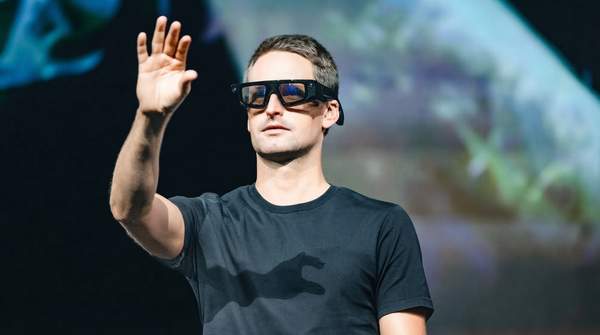 Snap's new enterprise AR glasses, 'Specs', are showcased with integrated Nvidia, AWS, and Salesforce technology, representing a new era of business augmented reality.